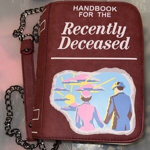 Beetlejuice Handbook For The Recently Deceased Crossbody Bag